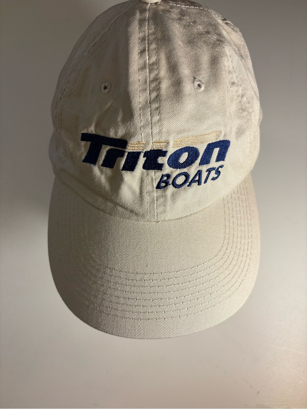 Men's Cream Baseball Cap